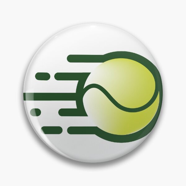 Item preview, Speeding airborne green yellow tennis ball  designed and sold by mirrorimages.