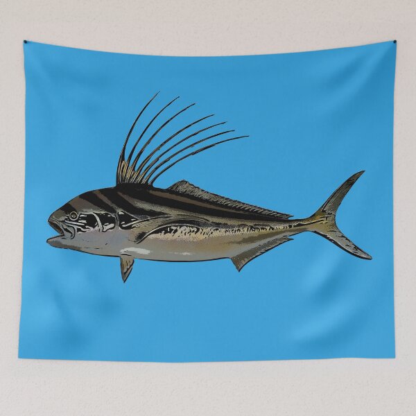 Item preview, Roosterfish Black Alternate Design designed and sold by designsasstultd.