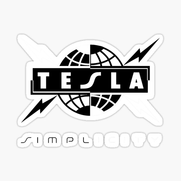 Tesla Logo Stickers for Sale