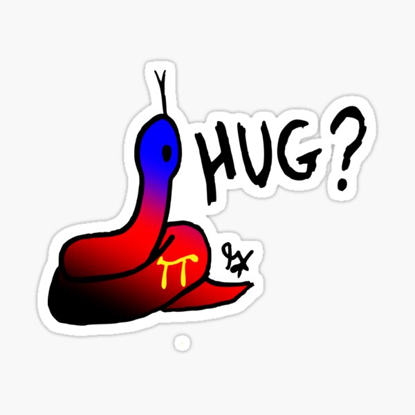 Polyamorus Snek Sticker