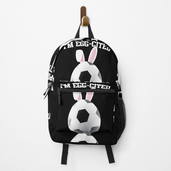 Item preview, I'm Egg-cited About Sports | Easter Soccer Fan designed and sold by GravitiTees.