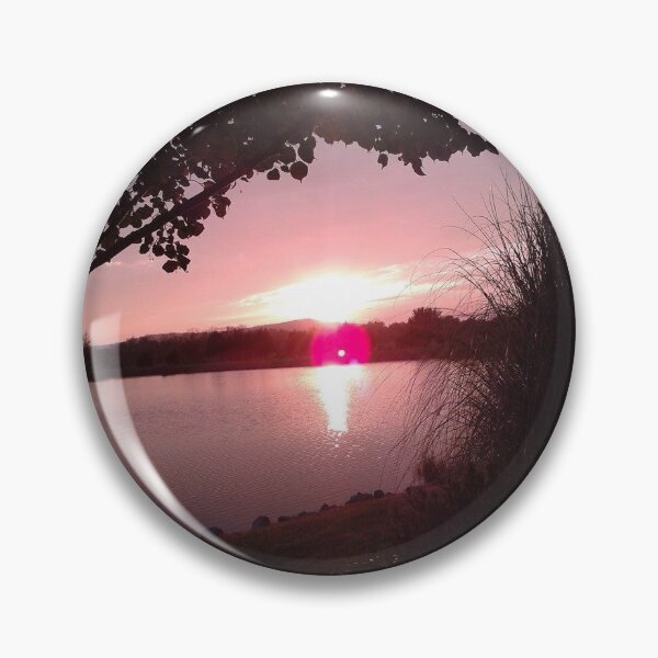 Item preview, Sunset By a Lake designed and sold by Sparrowrose22.