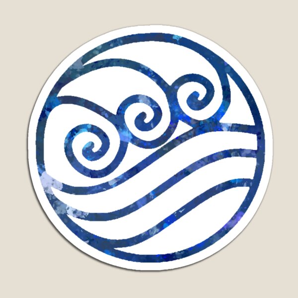 Item preview, Water Tribe Symbol designed and sold by SmolPotatoShop.