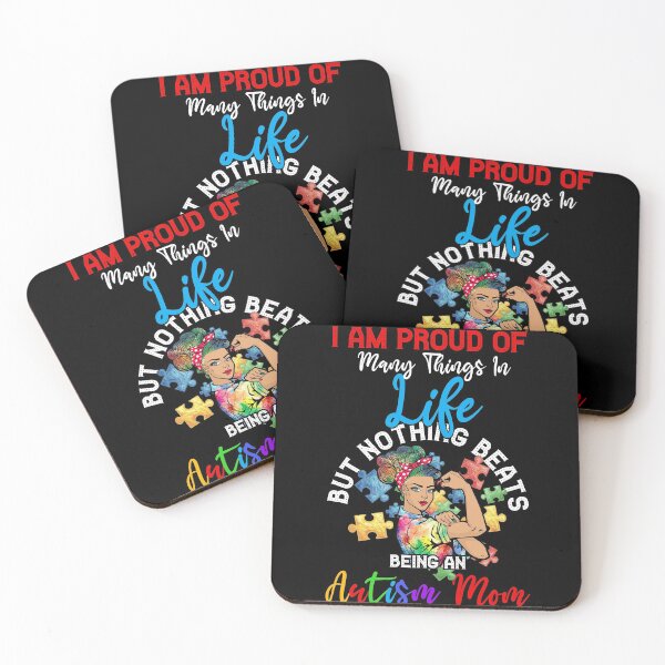 Item preview, I Am Proud Of Many Things In Life But Nothing Beats Being An Autism Mom designed and sold by BaseStore.