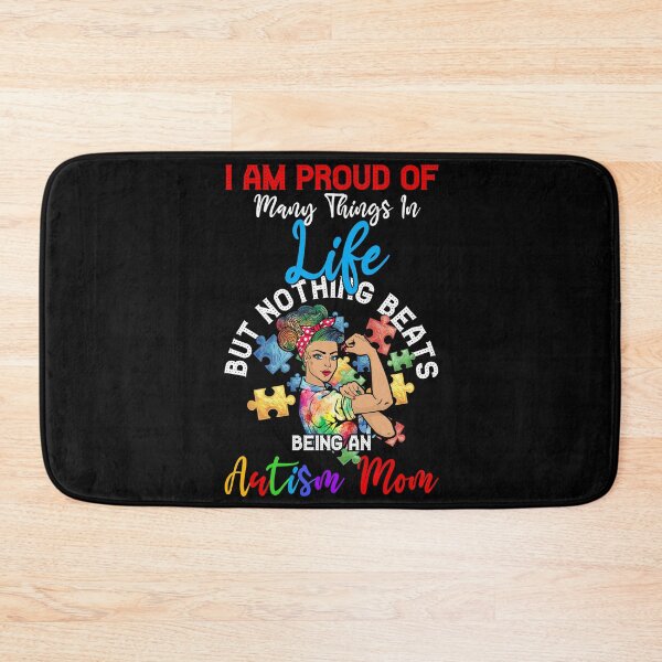 Item preview, I Am Proud Of Many Things In Life But Nothing Beats Being An Autism Mom designed and sold by BaseStore.