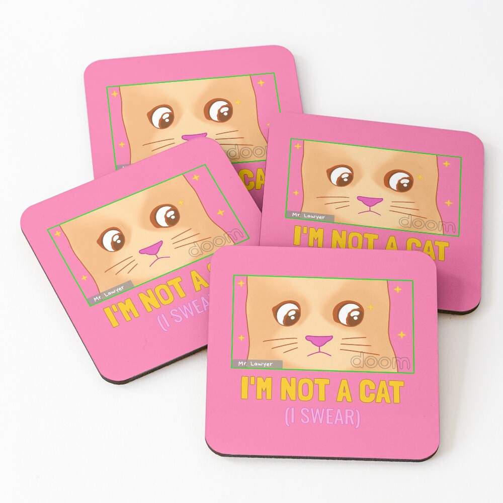 Item preview, Coasters (Set of 4) designed and sold by RedsStickerShop.