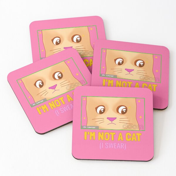 Item preview, Zoom Call With a Cat designed and sold by RedsStickerShop.