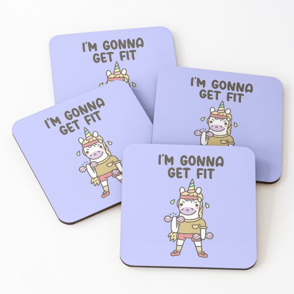 Item preview, Gym Unicorn designed and sold by ilustraliza.