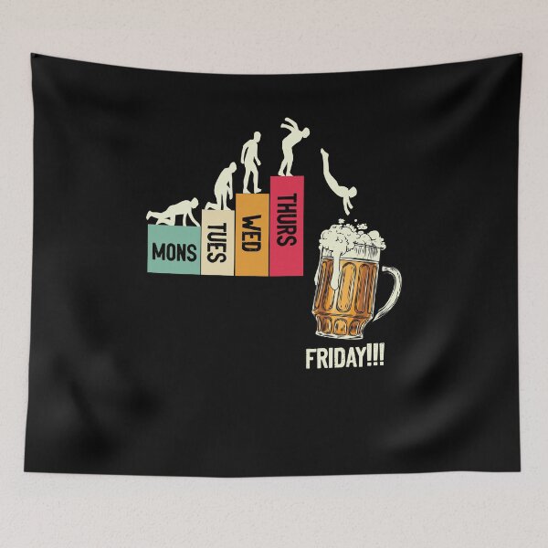 Item preview, Mon Tues Wed Thurs Friday designed and sold by BaseStore.