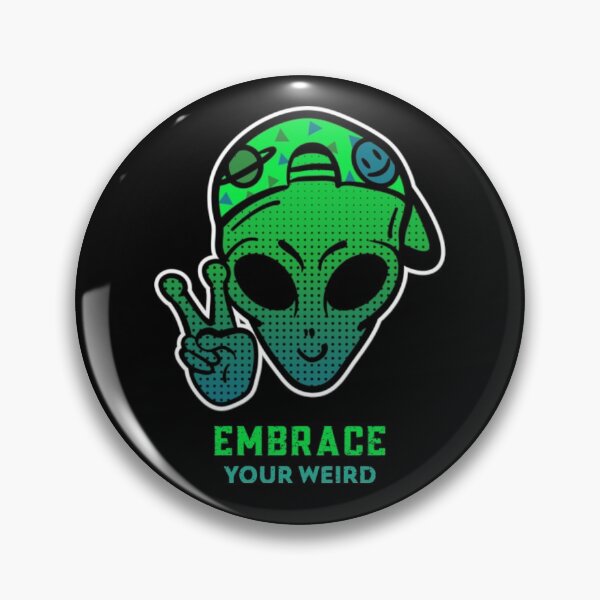 Item preview, Embrace Your Weird Alien designed and sold by ShermanPhil.