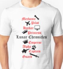 Lunar Chronicle characters Unisex T-Shirt