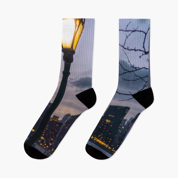 Item preview, Streetlamp and the NYC Skyline designed and sold by hawkeye0.