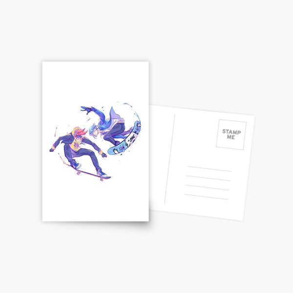 Langa Hasegawa x Reki Kyan Postkarte