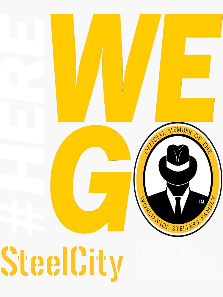 "Steel City Mafia" Sticker for Sale by ChakraAtelier Redbubble