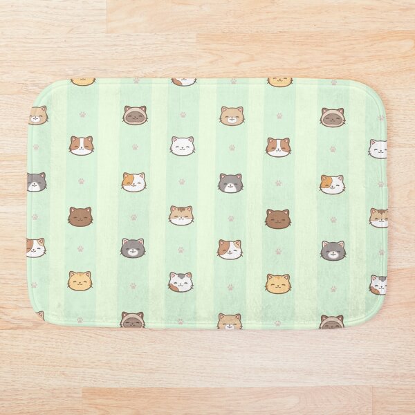 Item preview, Cat Stripes Pattern {Green} designed and sold by minkipp.
