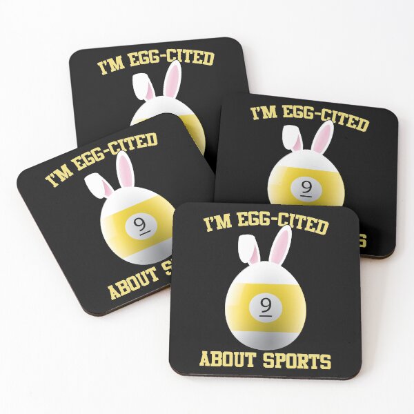 Item preview, I'm Egg-cited About Sports | Easter Pool Fan designed and sold by GravitiTees.