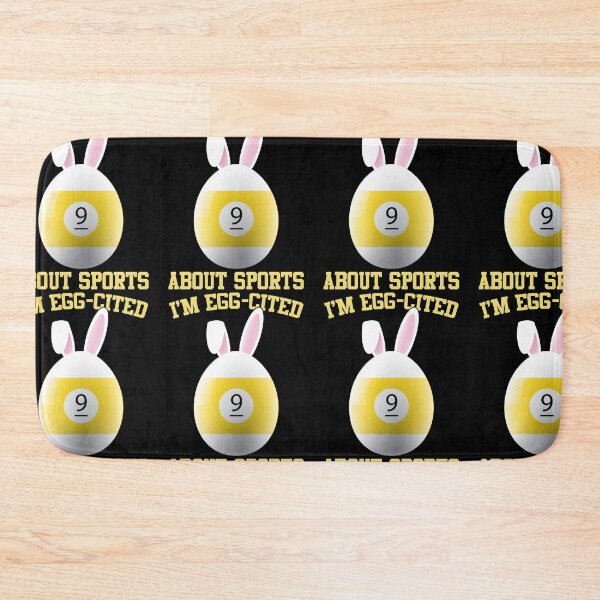 Item preview, I'm Egg-cited About Sports | Easter Pool Fan designed and sold by GravitiTees.
