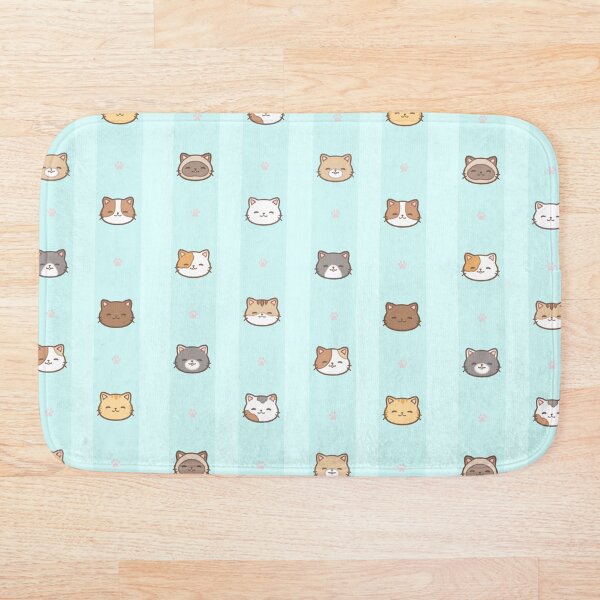 Item preview, Cat Stripes Pattern {Blue} designed and sold by minkipp.