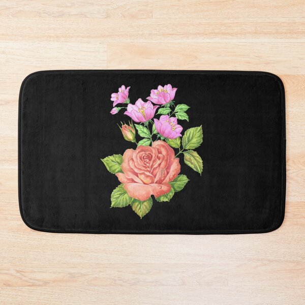 Item preview, Bouquet of roses and lilac flowers designed and sold by Laura Greco.