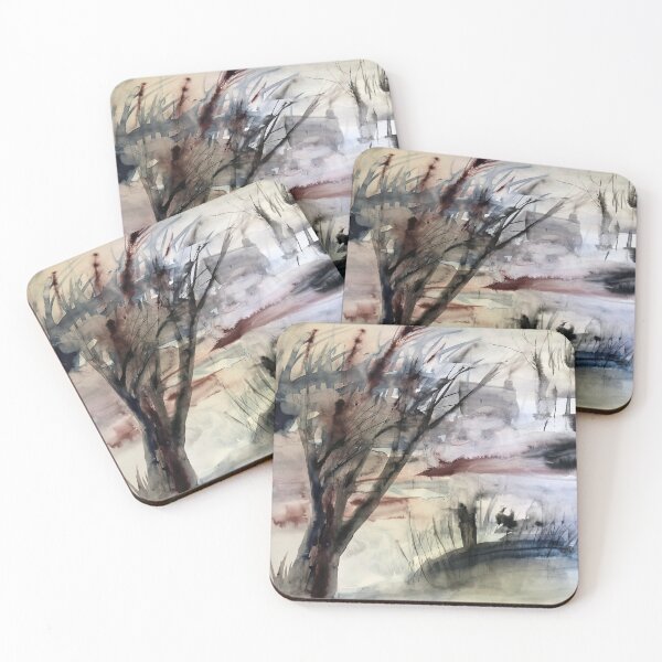 Item preview, Foggy landscape designed and sold by Marianna Tankelevich.