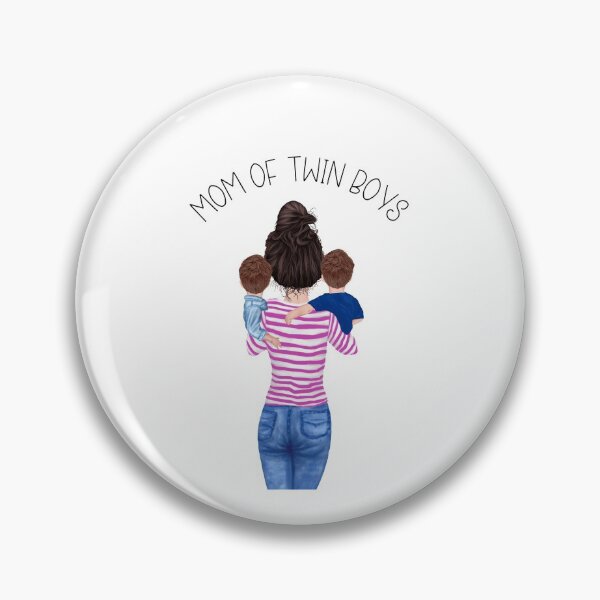 Item preview, Mom of Twin Boys - Twin Mom Gifts designed and sold by WUOdesigns.