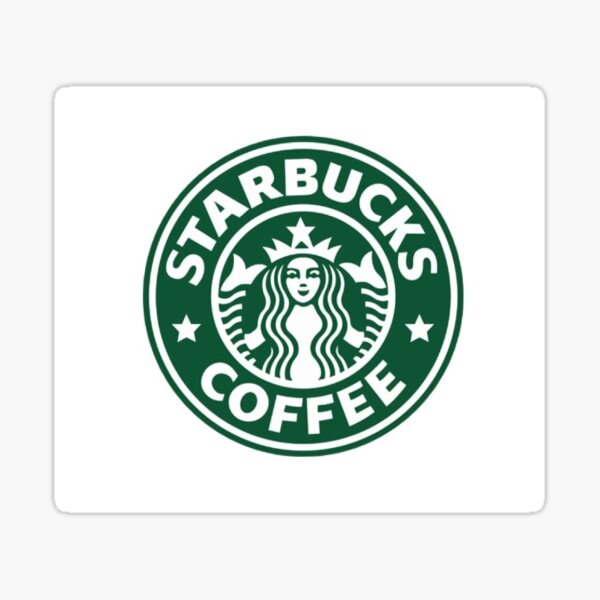 ID: SP00019 Starbucks Coffee LOGO Vinyl Decal No White 