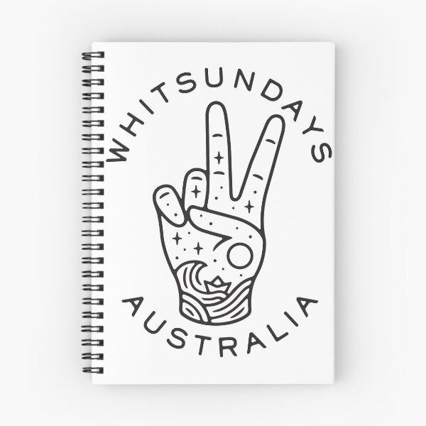 Item preview, Whitsundays - Peace Fingers designed and sold by Lucky Roo.