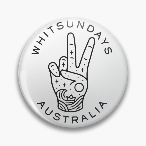 Item preview, Whitsundays - Peace Fingers designed and sold by Lucky Roo.