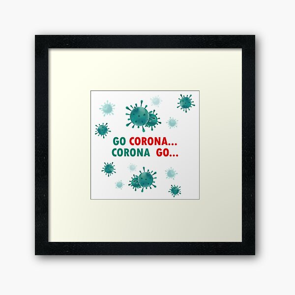 Vista previa del artículo con la obra «Corona Go Go corona», diseñado y vendido por navinthampy.