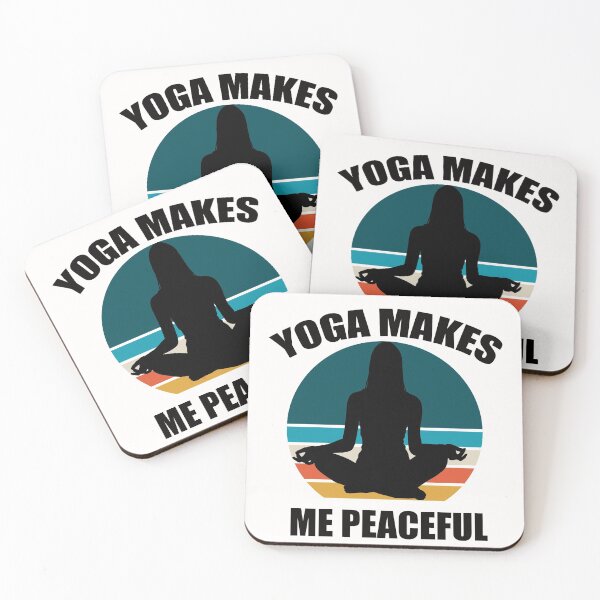 Item preview, Yoga Makes Me Peaceful Shirts and More designed and sold by Jungleful33.