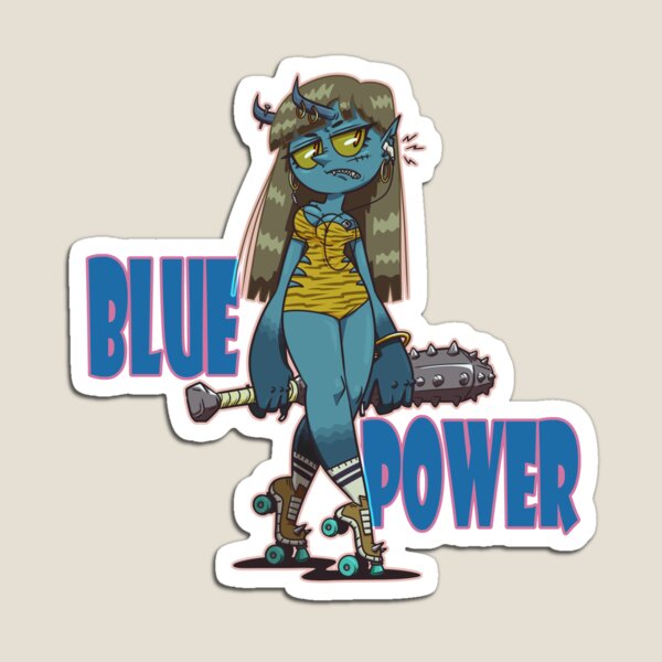 Item preview, BLUE POWER designed and sold by art-by-nidan.