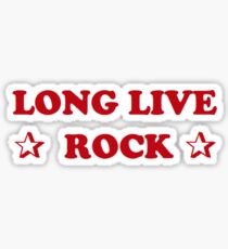 Long Live Rock Sticker
