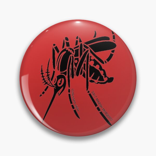 Item preview, Mosquito. Iconic Australian Animal. Silhouette with name. designed and sold by BOLD-Australia.