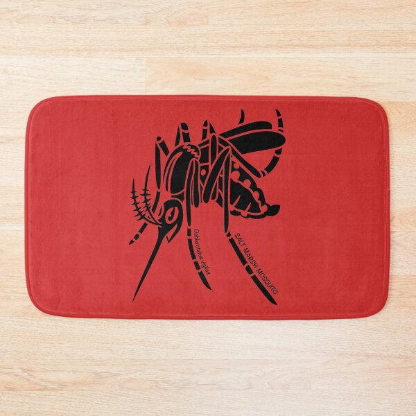 Item preview, Mosquito. Iconic Australian Animal. Silhouette with name. designed and sold by BOLD-Australia.