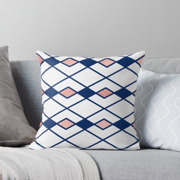 Item preview, Rose gold, navy and white pattern designed and sold by MLD112.