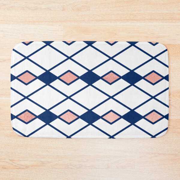 Item preview, Rose gold, navy and white pattern designed and sold by MLD112.