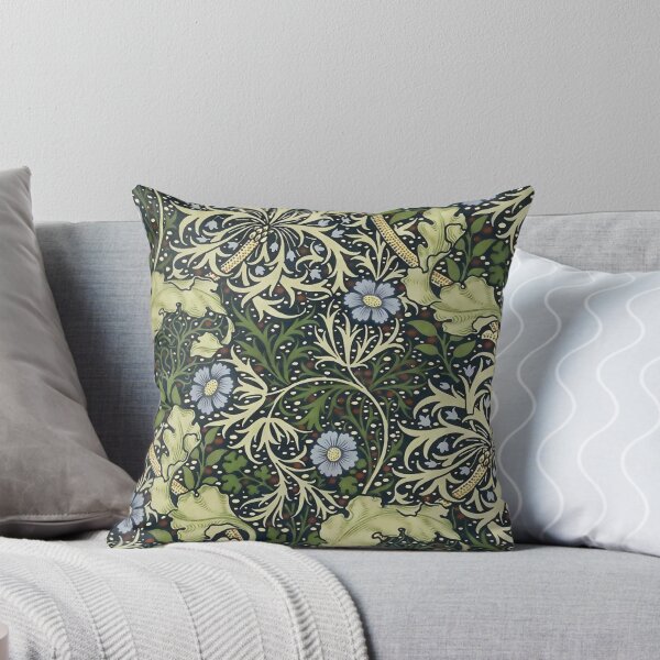 Item preview, William Morris Vintage Floral Algues Vector Peinture numérique designed and sold by Vicky Brago-Mitchell®.