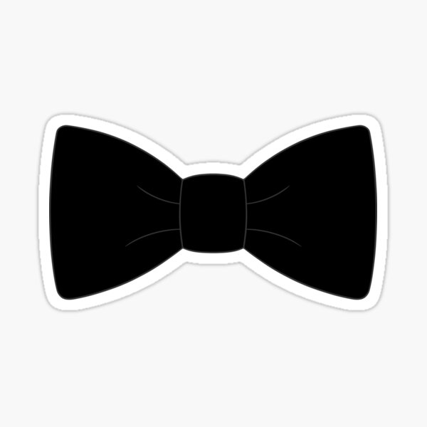 CHAPLIN BOW TIE STICKER