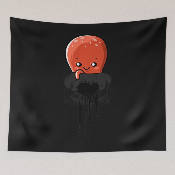 Item preview, Ink stained pocket by an octopus Premium designed and sold by ANABARRIOS.