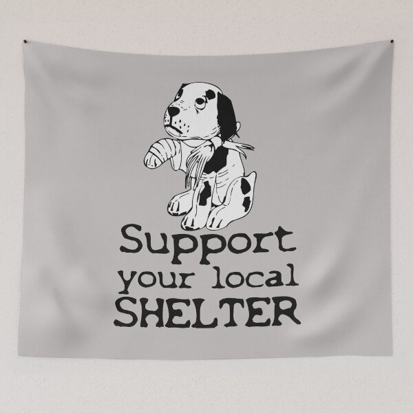 Item preview, support your local shelter designed and sold by sandpiperstudio.