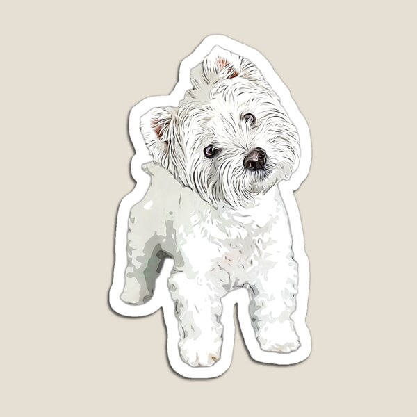 Item preview, West Highland Terrier Cutie designed and sold by ElegantCat.