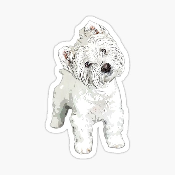 West Highland Terrier Cutie Sticker