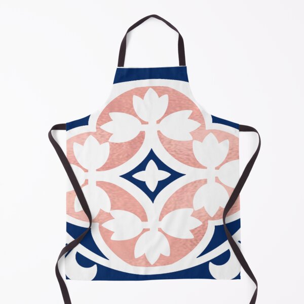 Item preview, Rose gold and navy tile design 1 designed and sold by MLD112.