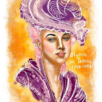 Artwork thumbnail, Olympe de Gouges by Island Life Studio