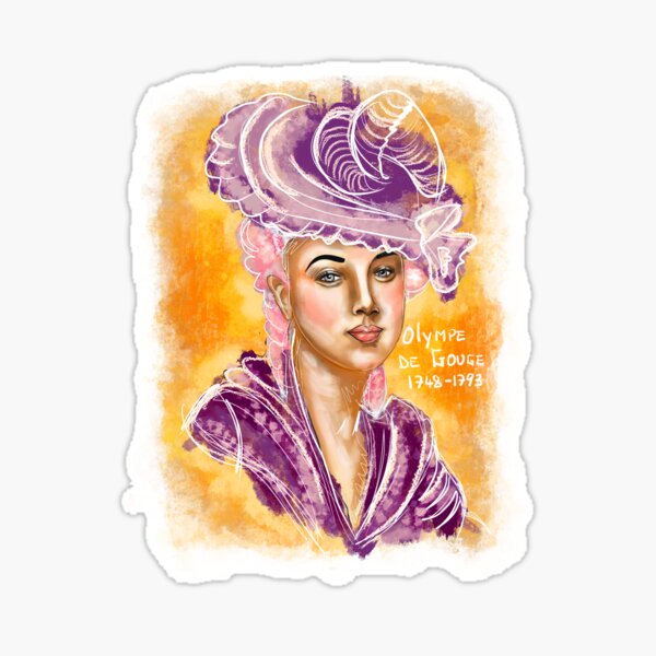 Item preview, Olympe de Gouges designed and sold by Island Life Studio.