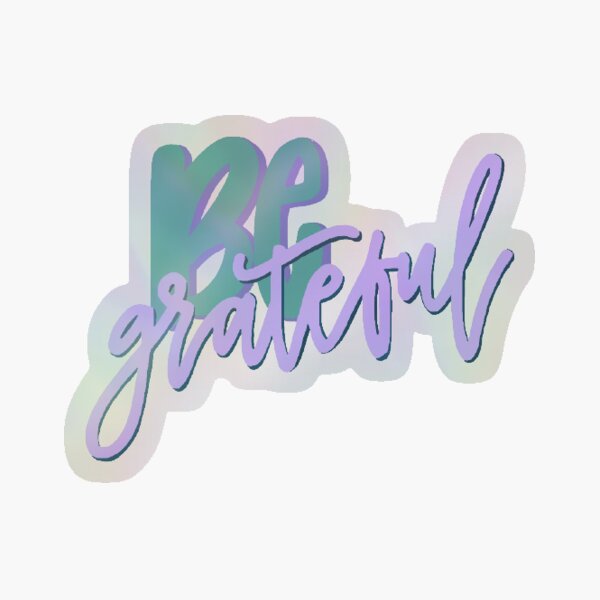 Item preview, Be Grateful Word Art designed and sold by K Ostrem.
