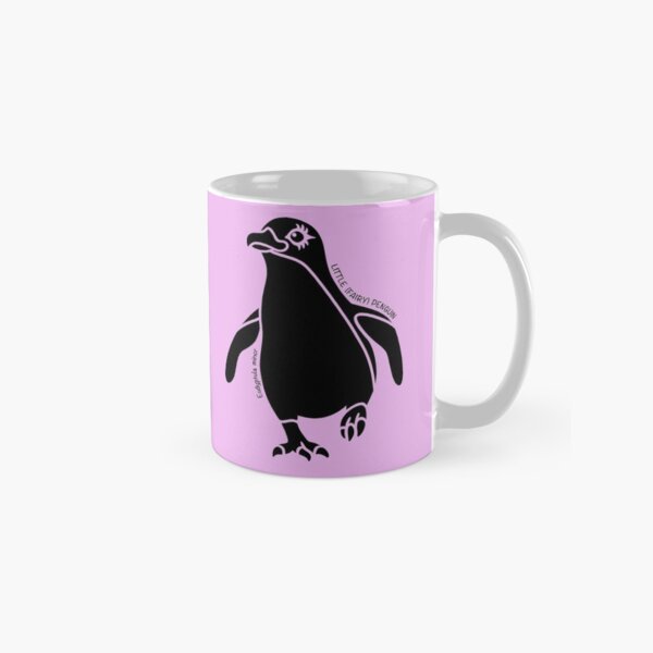 Little (Fairy) Penguin. Iconic Australian Animal. Silhouette. Classic Mug