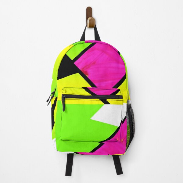 Neon Color Blocking  Backpack
