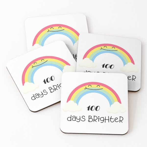 Item preview, 100 Days Brighter, 100 Days of School designed and sold by redsh2564.