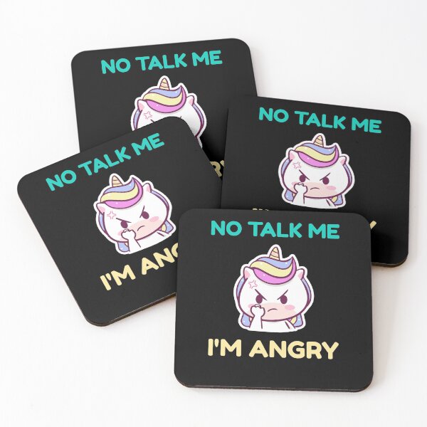 Item preview, No Talk Me I'm Angry designed and sold by RedQuality.
